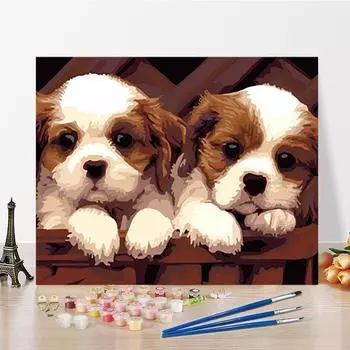 DIY картина по номерам искусство цифры живопись хобби украшение дома цифровая живопись маслом ремесла 40x50cm no frame