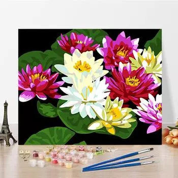 DIY картина по номерам искусство цифры живопись хобби ремесла украшения дома цифровая картина маслом 40x50cm no frame