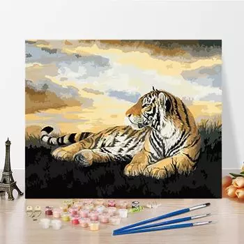 DIY картина по номерам искусство хобби цифровая картина маслом цифры живопись ремесла украшение дома 40x50cm no frame