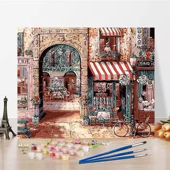 DIY картина по номерам искусство ремесла цифры живопись украшение дома хобби цифровая картина маслом 40x50cm no frame