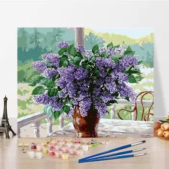 DIY картина по номерам искусство ремесла хобби украшение дома цифры живопись цифровая картина маслом
