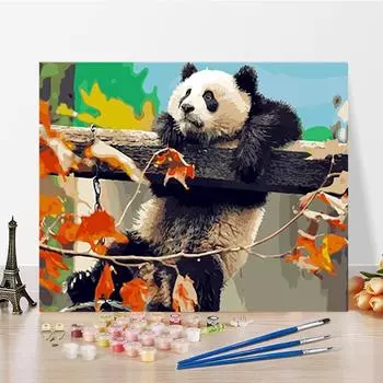 DIY картина по номерам искусство ремесла хобби цифры живопись цифровая картина маслом украшение дома 40x50cm no frame