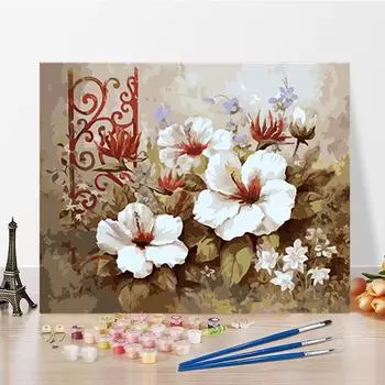 DIY картина по номерам искусство ремесла хобби цифры живопись украшение дома цифровая картина маслом 40x50cm no frame