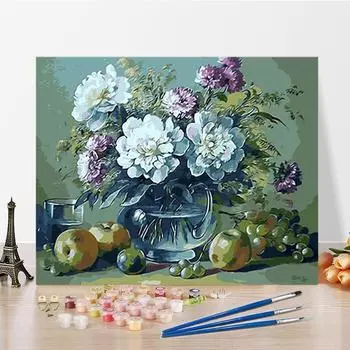 DIY картина по номерам искусство ремесла живопись по номерам цифровая живопись маслом хобби украшение дома 40x50cm no frame