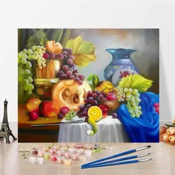 DIY картина по номерам искусство украшения дома цифры картина маслом холст цифровая картина маслом 40x50cm no frame