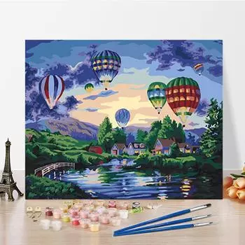DIY картина по номерам искусство украшения дома цифры живопись ремесла хобби цифровая живопись маслом 40x50cm no frame