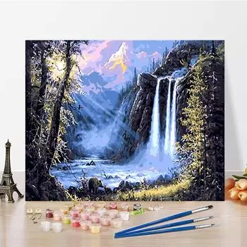 DIY картина по номерам ремесла цифровая живопись маслом хобби искусство цифры живопись украшение дома 40x50cm no frame
