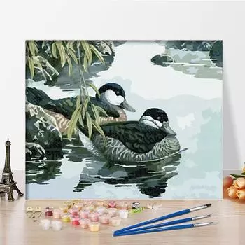 DIY картина по номерам ремесла цифры живопись украшение дома хобби цифровая живопись маслом искусство 40x50cm no frame