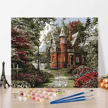DIY картина по номерам ремесла хобби искусство украшение дома цифры живопись цифровая картина маслом 40x50cm no frame
