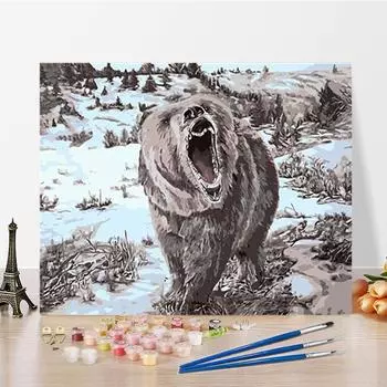 DIY Картина по номерам Ремесла Хобби Искусство Цифровая картина маслом Картина по номерам Украшение дома 40x50cm no frame