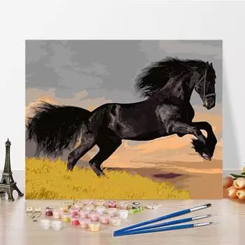 DIY картина по номерам ремесла искусство цифры живопись цифровая картина маслом украшение дома хобби 40x50cm no frame