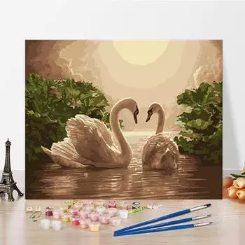 DIY картина по номерам ремесла искусство цифры живопись цифровая живопись маслом хобби украшение дома 40x50cm no frame