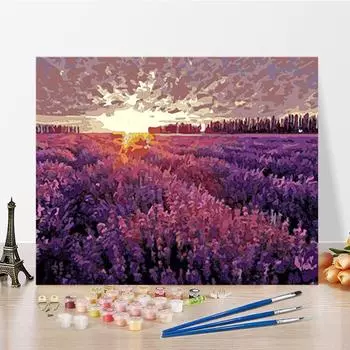 DIY Картина по номерам Ремесла Искусство Домашнее украшение Хобби Цифровая картина маслом Живопись по номерам 40x50cm no frame