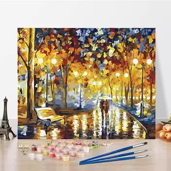 DIY Картина по номерам Ремесла Искусство Хобби Украшение дома Цифровая картина маслом Живопись по номерам 40x50cm no frame