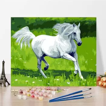 DIY картина по номерам ремесла искусство украшения дома цифры живопись хобби цифровая живопись маслом 40x50cm no frame
