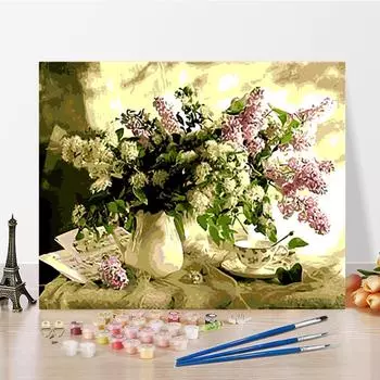 DIY Картина по номерам Ремесла Украшение дома Искусство Хобби Живопись по номерам Цифровая картина маслом 40x50cm no frame