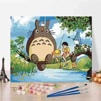 DIY Картина по номерам Ремесла Украшение дома Искусство Хобби Цифровая картина маслом Живопись по номерам 40x50cm no frame