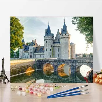 DIY Картина по номерам Ручная роспись Цифровая картина маслом Украшение дома Цифры Картина маслом Холст 40x50cm no frame