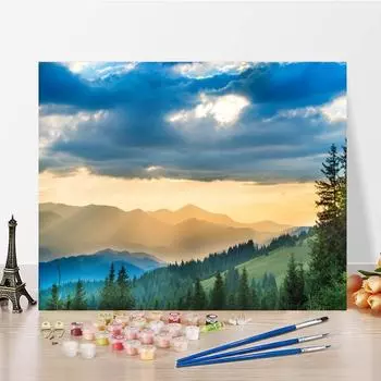 DIY картина по номерам ручная роспись холст украшение дома цифровая картина маслом цифры картина маслом 40x50cm no frame