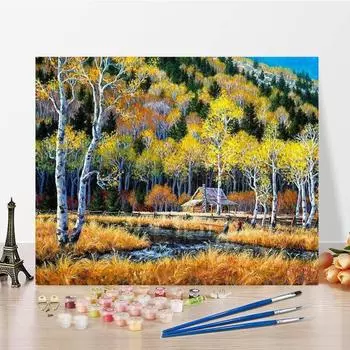DIY картина по номерам ручная роспись украшения дома холст цифровая картина маслом цифры картина маслом 40x50cm no frame
