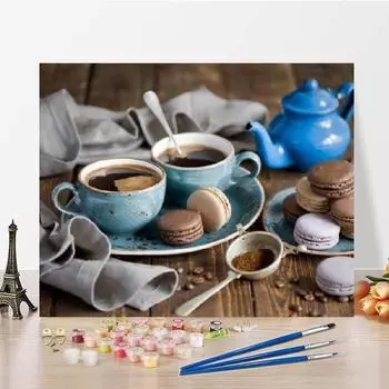 DIY Картина по номерам Украшение дома Цифровая картина маслом Художественные цифры Картина маслом на холсте 40x50cm no frame