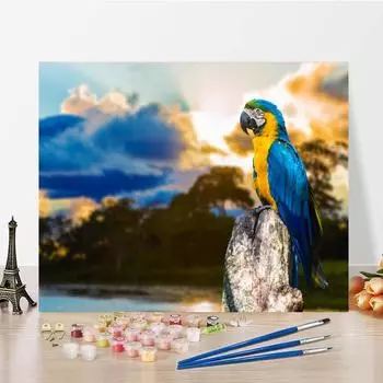 DIY картина по номерам украшение дома цифровая картина маслом ручная роспись холст цифры картина маслом 40x50cm no frame