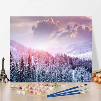 DIY картина по номерам украшения дома цифры картина маслом холст цифровая картина маслом ручная роспись 40x50cm no frame