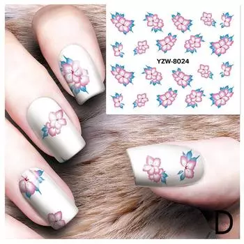 DIY клейкая аппликация для ногтей цветок ротанга наклейка для ногтей кружевной дизайн паста для ногтей