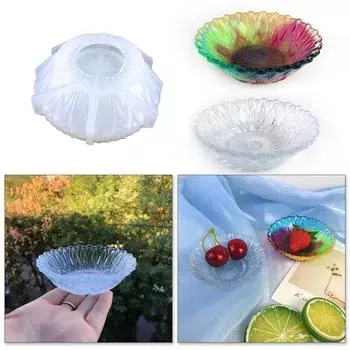 DIY коробка для хранения смоляная форма ювелирные изделия банка для конфет силиконовая форма контейнер эпоксидная смола литейные формы настольное украшение домашний декор