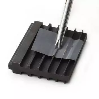 DIY кожаный инструмент ручной работы, стальные двухсторонние инструменты для ремонта, для заточки ножей, широкая лопата, обрезной станок, резка кожи, ремесло A