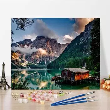 DIY краска по номерам набор для рисования маслом холст DIY картина маслом по номерам настенные художественные украшения для дома подарок искусство и хобби 40x50cm no frame