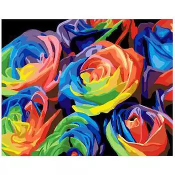 DIY краска по номерам набор для рисования маслом холст DIY картина маслом по номерам настенные художественные украшения для домашнего декора 40x50cm no frame