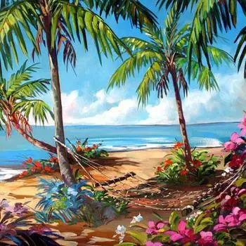 DIY краска по номерам набор для рисования маслом холст DIY картина маслом по номерам настенные художественные украшения для домашнего декора 40x50cm no frame