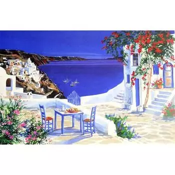 DIY краска по номерам набор для рисования маслом холст DIY картина маслом по номерам настенные художественные украшения для домашнего декора 40x50cm no frame