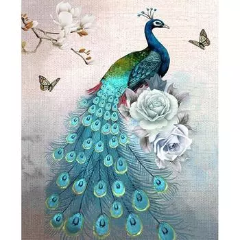 DIY краска по номерам набор для рисования маслом холст DIY картина маслом по номерам настенные художественные украшения для домашнего декора 40x50cm no frame