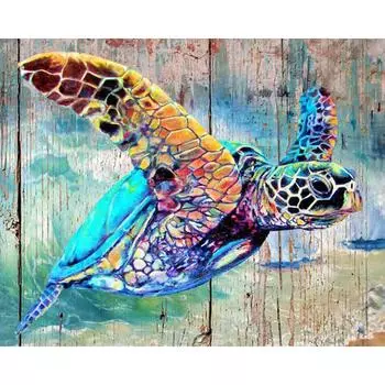 DIY краска по номерам набор для рисования маслом холст DIY картина маслом по номерам настенные художественные украшения для домашнего декора 40x50cm no frame