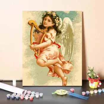 DIY краска по номерам набор для рисования маслом холст DIY картина маслом по номерам настенные художественные украшения для дома подарок искусство и хобби 40x50cm no frame