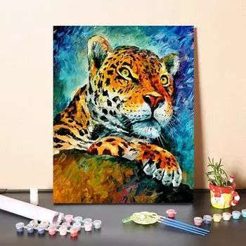 DIY краска по номерам набор для рисования маслом холст DIY картина маслом по номерам настенные художественные украшения для дома подарок искусство и хобби 40x50cm no frame