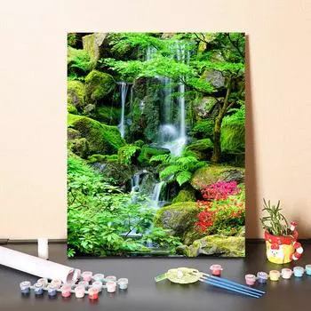 DIY краска по номерам набор для рисования маслом холст DIY картина маслом по номерам настенные художественные украшения для дома подарок искусство и хобби 40x50cm no frame