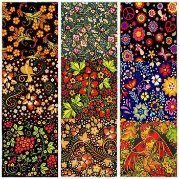 DIY Кристалл полная дрель круговая 5D алмазная живопись цветные цветы животное набор для вышивки крестом круглый горный хрусталь 30*30 cm