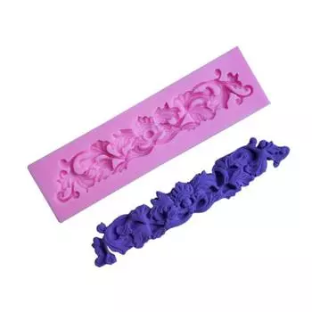 DIY кружевной цветок силиконовая форма паста помадка сахарный торт украшения инструмент