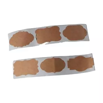 DIY Кухонная упаковка Бирки для банок с вареньем Этикетки для специй Подарки Декор для коробок Наклейки A