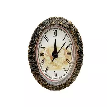 DIY кварцевые часы вставка механизм римские цифры замена винтажный стиль 95x70 мм