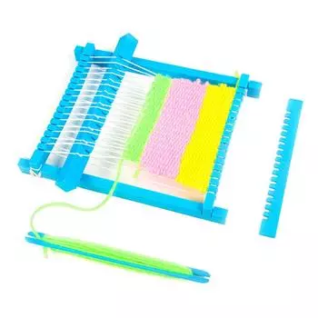 Diy Loom Вязальная машина Ткацкий станок Рамка Швейный инструмент Помощь в физике эксперимента