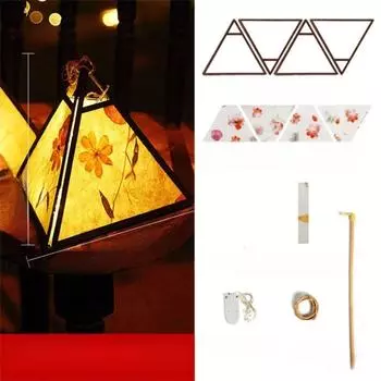 DIY Material Bag Handheld Rabbit Lantern Glowing DIY Lantern Material Kit Toy Style7