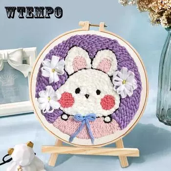 DIY материал ручной работы посылка несшитый без подставки Poke Poke Le костюм вышивка ручной работы One size