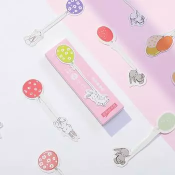 DIY Милый Kawaii Кролик Закладка Мультфильм Книжные Маркеры Для Детей Корейские Канцелярские Товары Студент