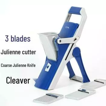 DIY Multi-Functional Vegetable Cutter, Slicer & Peeler – Ideal for Potatoes, Fries, and More! Perfect Kitchen Tool & Gift.