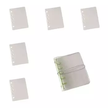DIY Nails Album False Nails Display Board PVC Card Cover Transparent Fake Nail Storage Frame Space Saving Strap Photocard Holder