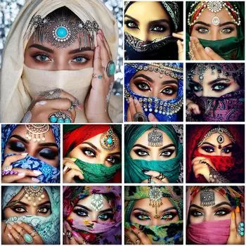 DIY новая алмазная живопись красивые глаза очаровательная 5D алмазная вышивка портрет вышивка крестиком мозаика украшение дома подарок 30x30cm